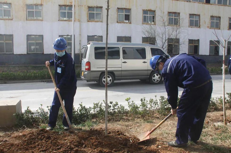 精密沖床廠家植樹(shù)